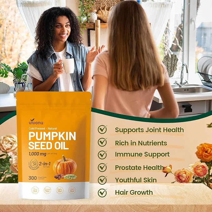 Natural Pumpkin Seed Oil Softgels