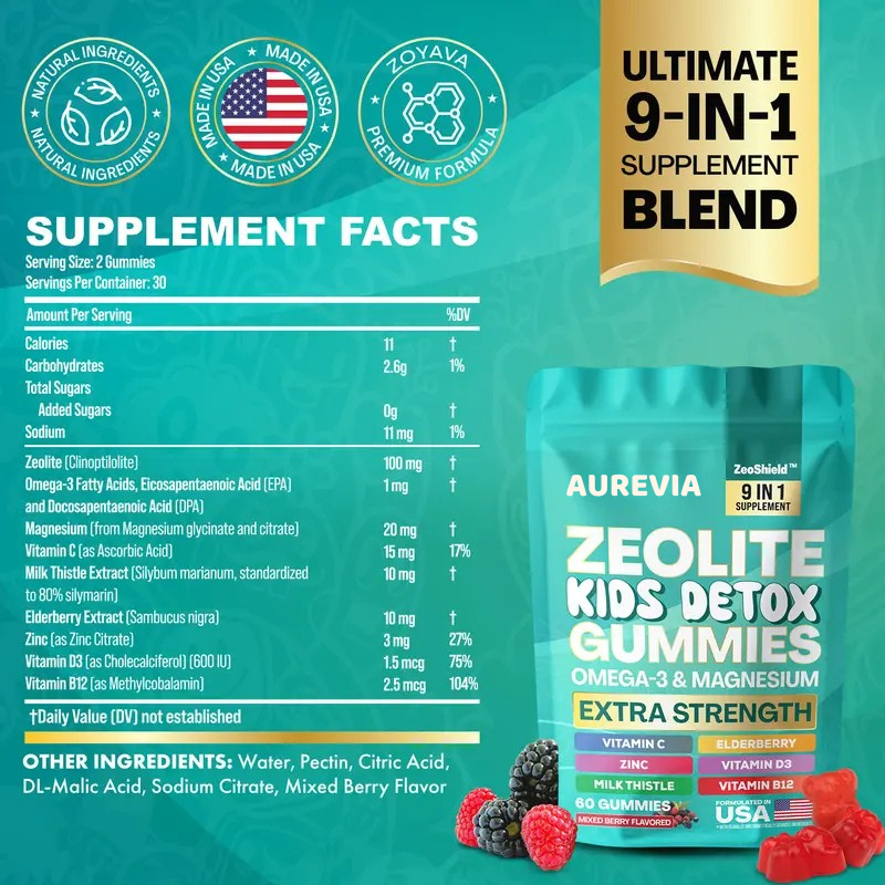 Zeolite Kids Detox Gummies