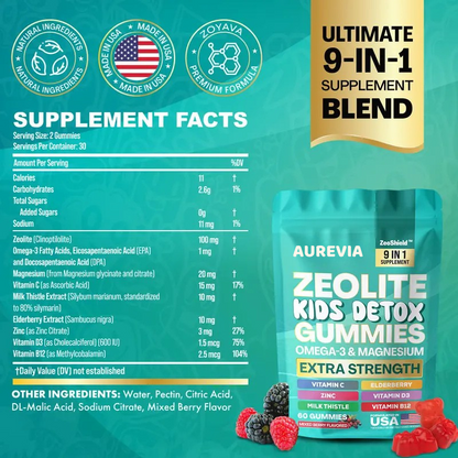 Zeolite Kids Detox Gummies